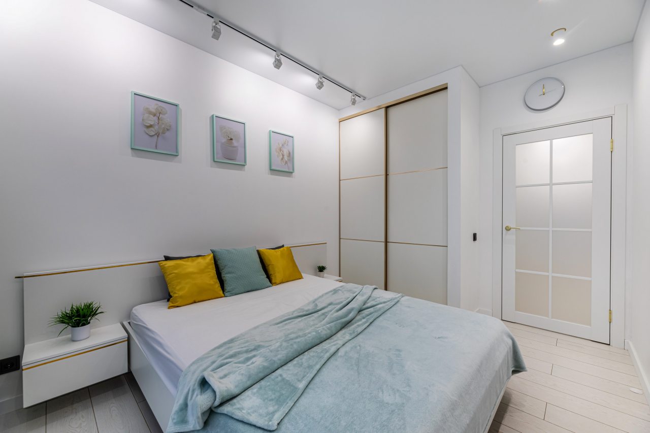 Люкс (Четырёхместная 2ух комнатная квартира), Апартаменты Мятный комфорт