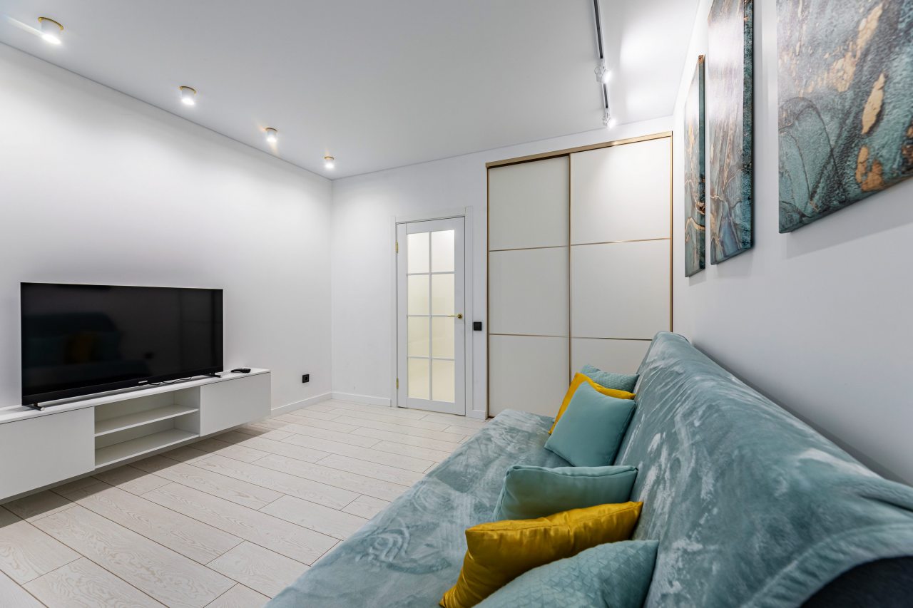 Люкс (Четырёхместная 2ух комнатная квартира), Апартаменты Мятный комфорт