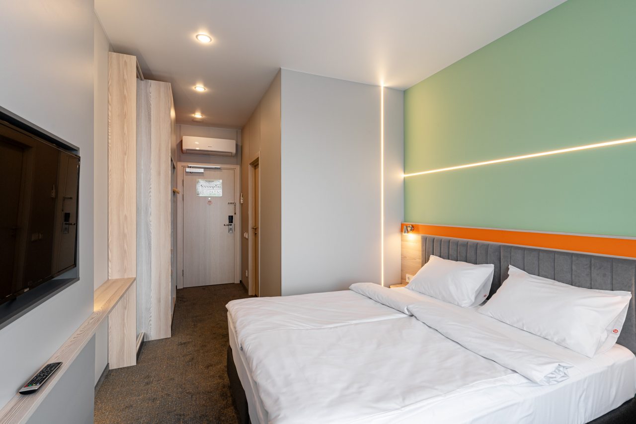 Двухместный (Стандарт с одной большой кроватью), Отель 3А Суздаль