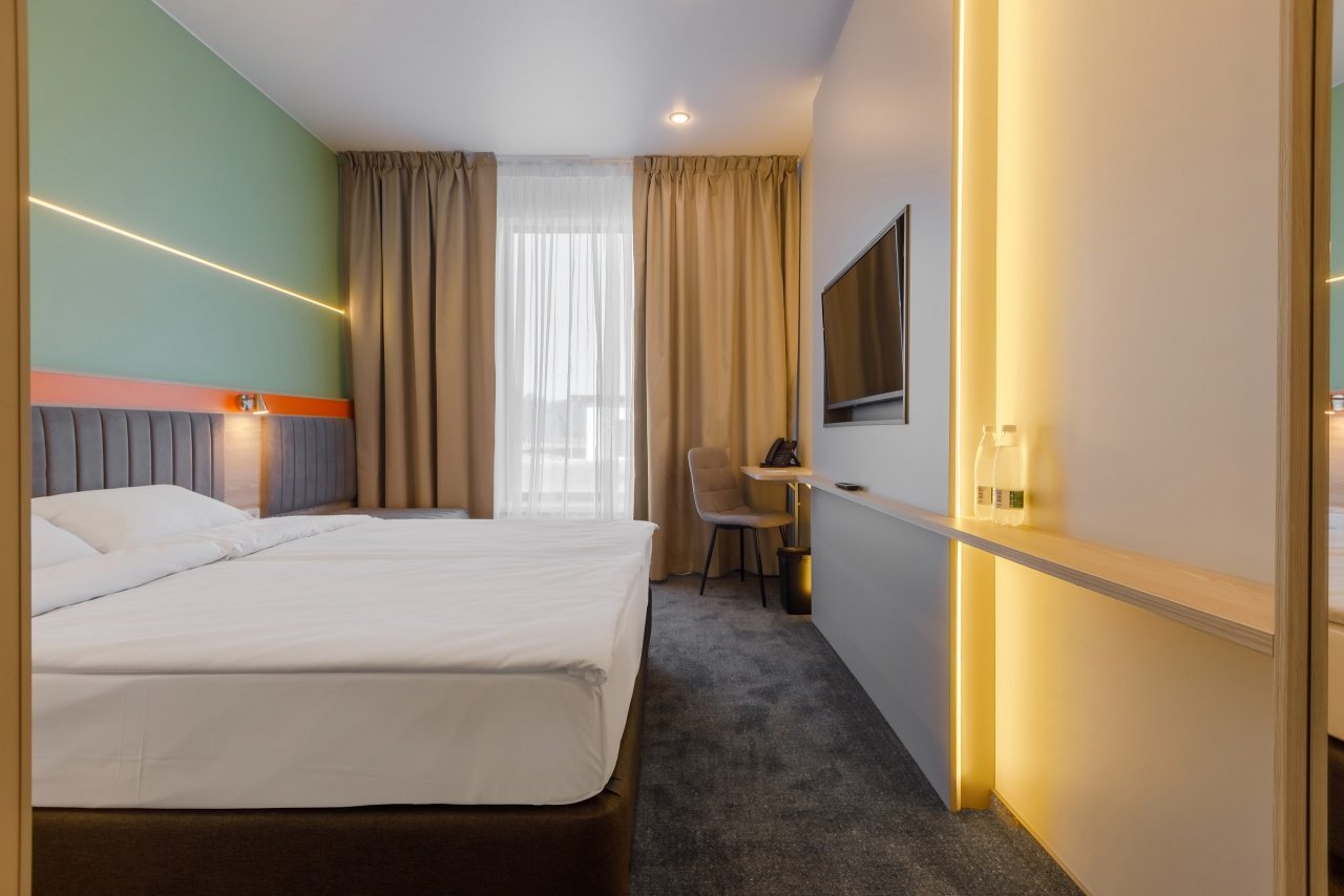 Двухместный (Стандарт с одной большой кроватью), Отель 3А Суздаль