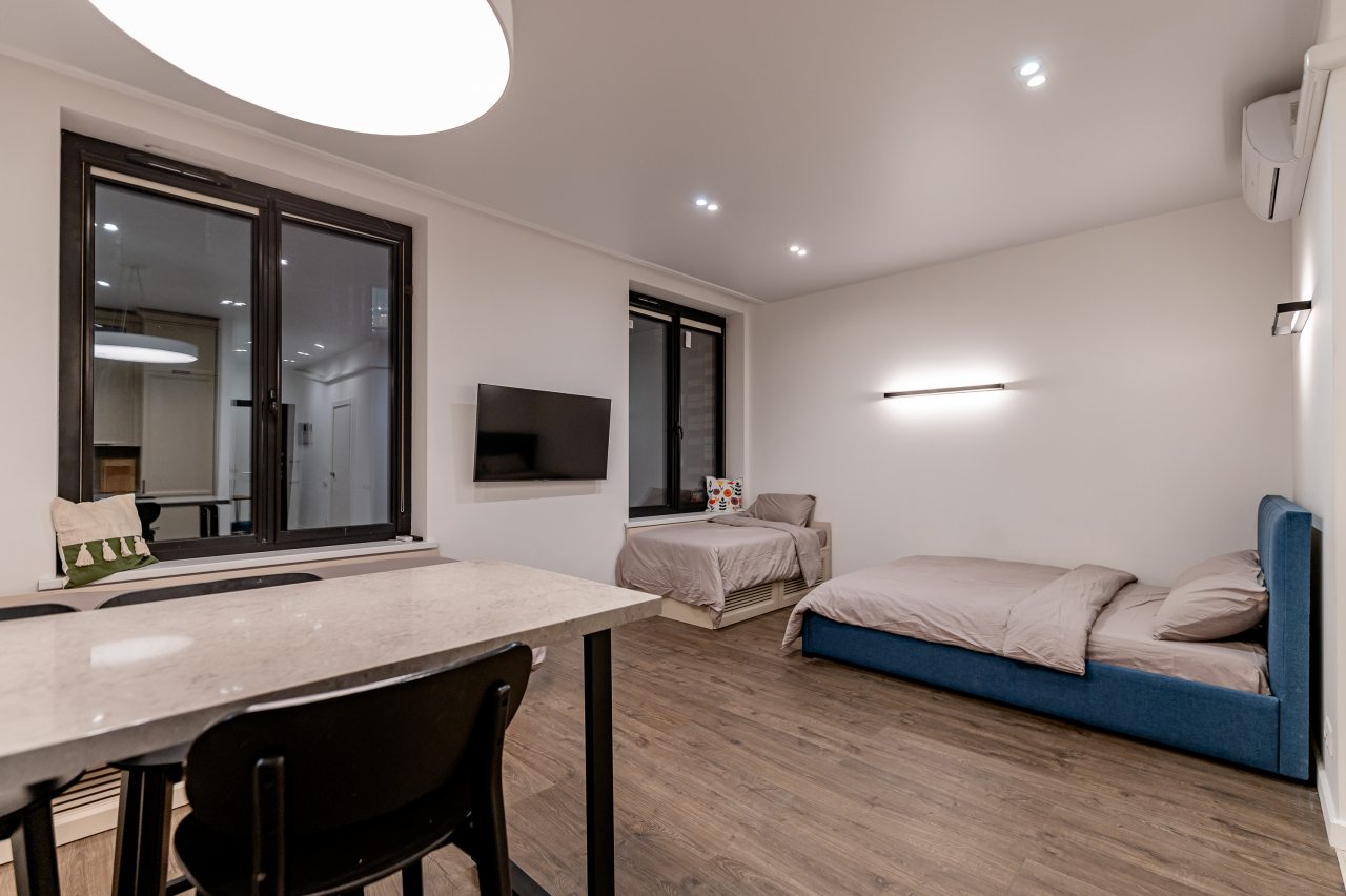 Апартаменты (Уютные однокомнатные апартаменты для четверых в центре Москвы!), Апартаменты Zen Home на ул. Ходынская