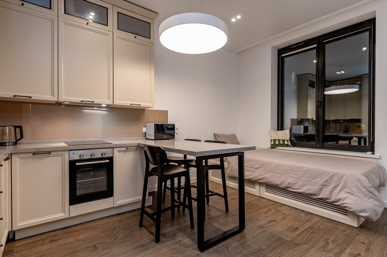 Апартаменты (Уютные однокомнатные апартаменты для четверых в центре Москвы!), Апартаменты Zen Home на ул. Ходынская