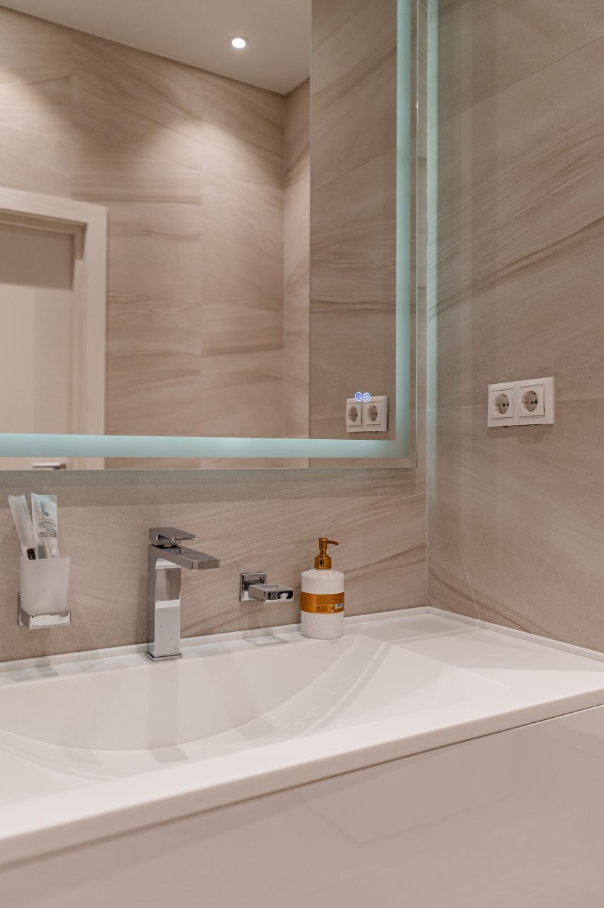 Апартаменты (Уютные однокомнатные апартаменты для четверых в центре Москвы!), Апартаменты Zen Home на ул. Ходынская