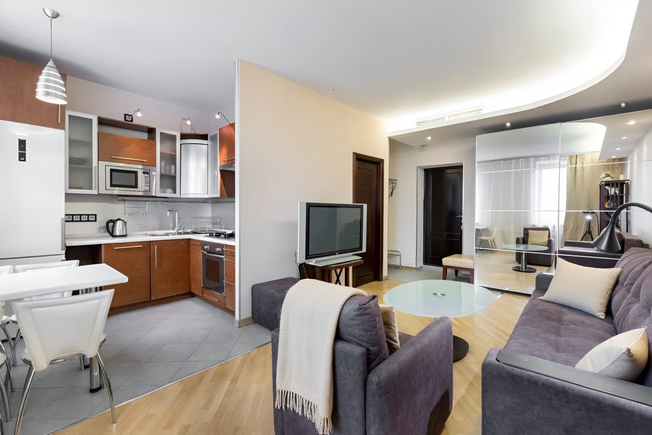 Люкс, Апартаменты Apart-Comfort на Ростовской набережной