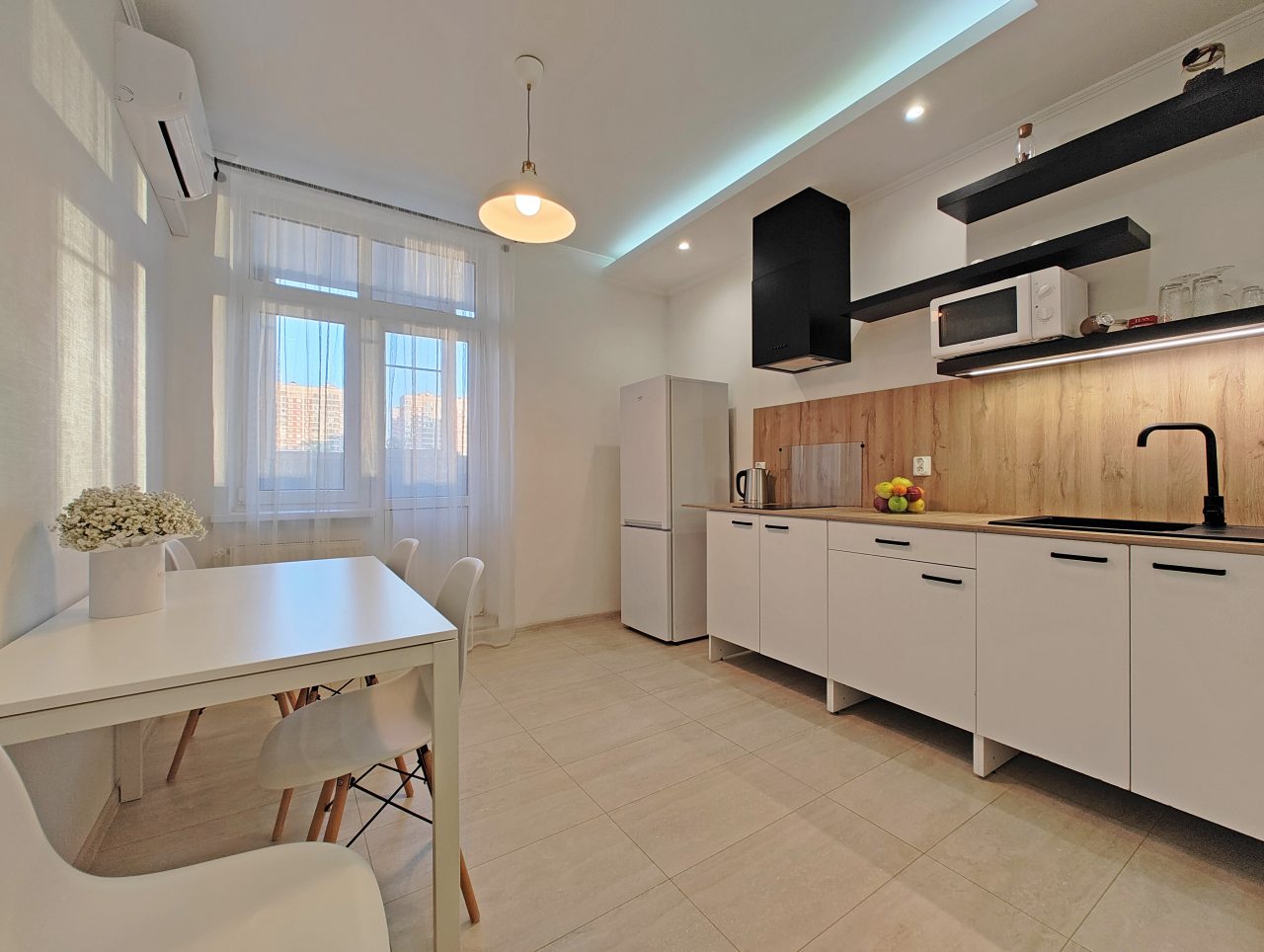 Квартира (Однокомнатная квартира рядом с парком Галицкого), Апартаменты Погости_в_крд на Восточно-Кругликовской 34