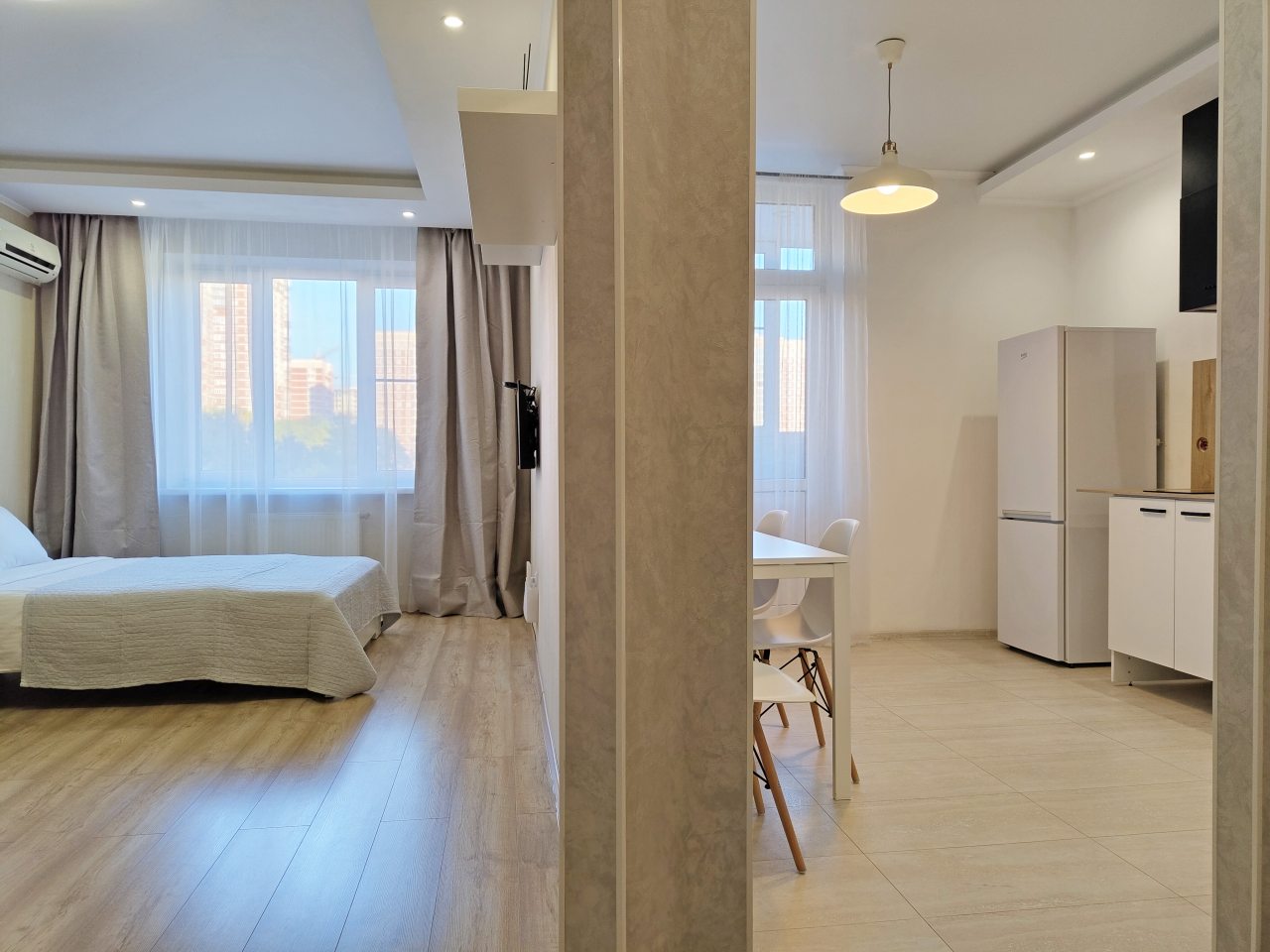 Квартира (Однокомнатная квартира рядом с парком Галицкого), Апартаменты Погости_в_крд на Восточно-Кругликовской 34