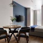 Трёхместный и более (Современная студия в закрытом комплексе для семейного отдыха), Апартаменты Современные для семейного отдыха