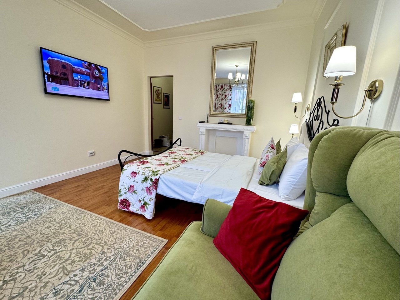 Двухместный (Студия с террасой), Апартаменты Уютная студия для двоих