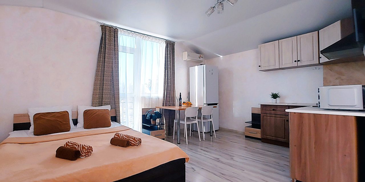 Студио (С КУХНЕЙ И БАЛКОНОМ), Гостевой дом ДЕЖАВЮ