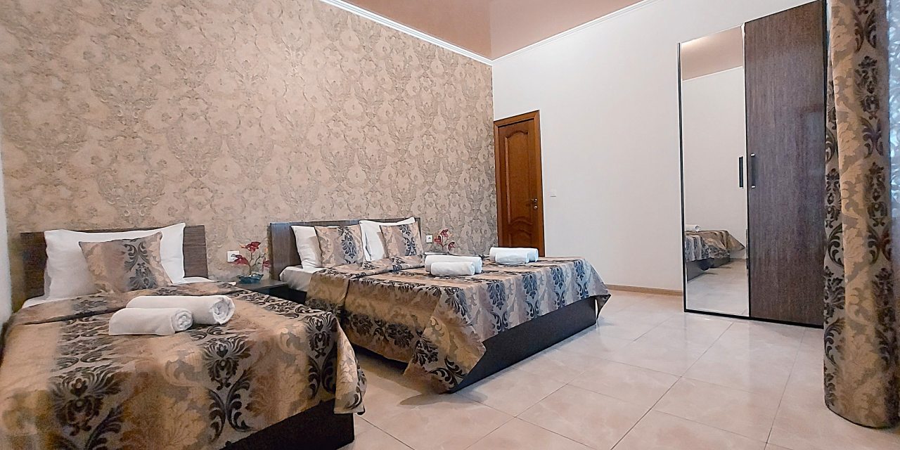 Апартаменты (Двухкомнатные с кухней и балконом), Гостевой дом Анастасия