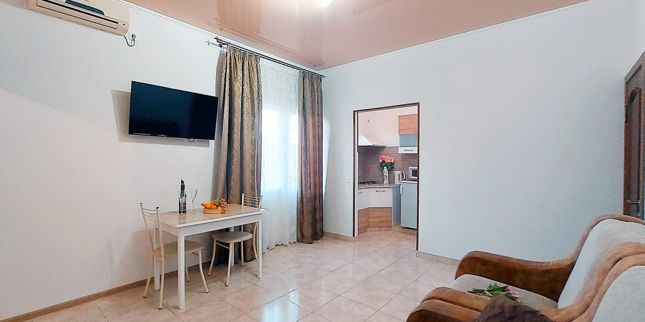 Апартаменты (Двухкомнатные с кухней и балконом), Гостевой дом Анастасия