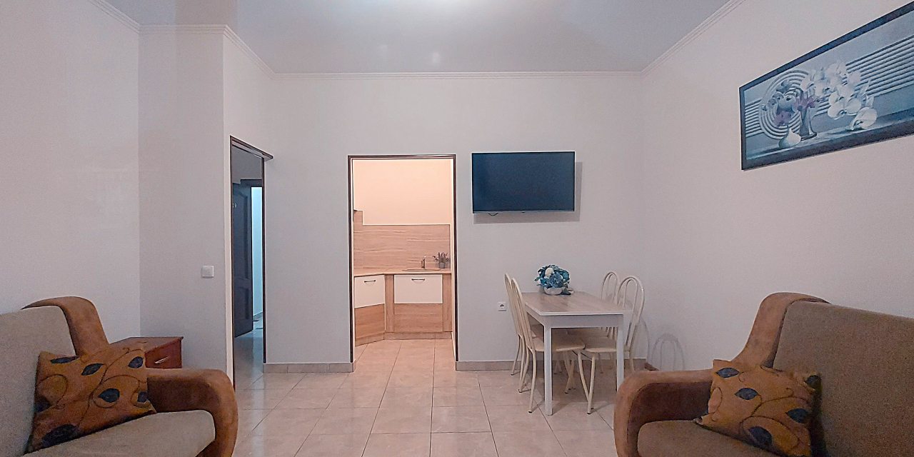 Апартаменты (Семейные с кухней и огромным балконом), Гостевой дом Анастасия