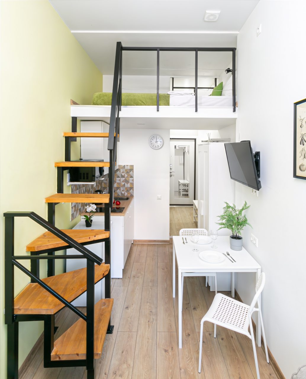 Квартира (Студия для 3 гостей у Витебского вокзала), Апартаменты 1912 у Витебского вокзала 4