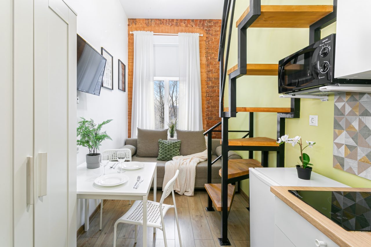 Квартира (Студия для 3 гостей у Витебского вокзала), Апартаменты 1912 у Витебского вокзала 4