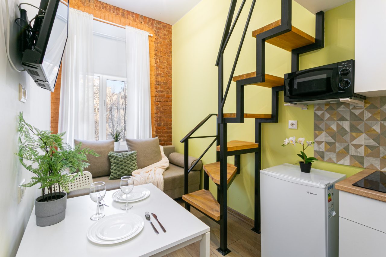 Квартира (Студия для 3 гостей у Витебского вокзала), Апартаменты 1912 у Витебского вокзала 4