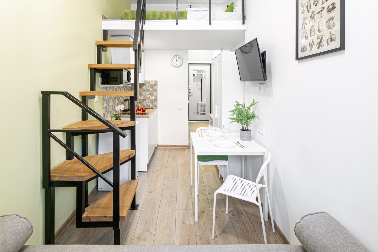 Квартира (Студия для 3 гостей у Витебского вокзала), Апартаменты 1912 у Витебского вокзала 4