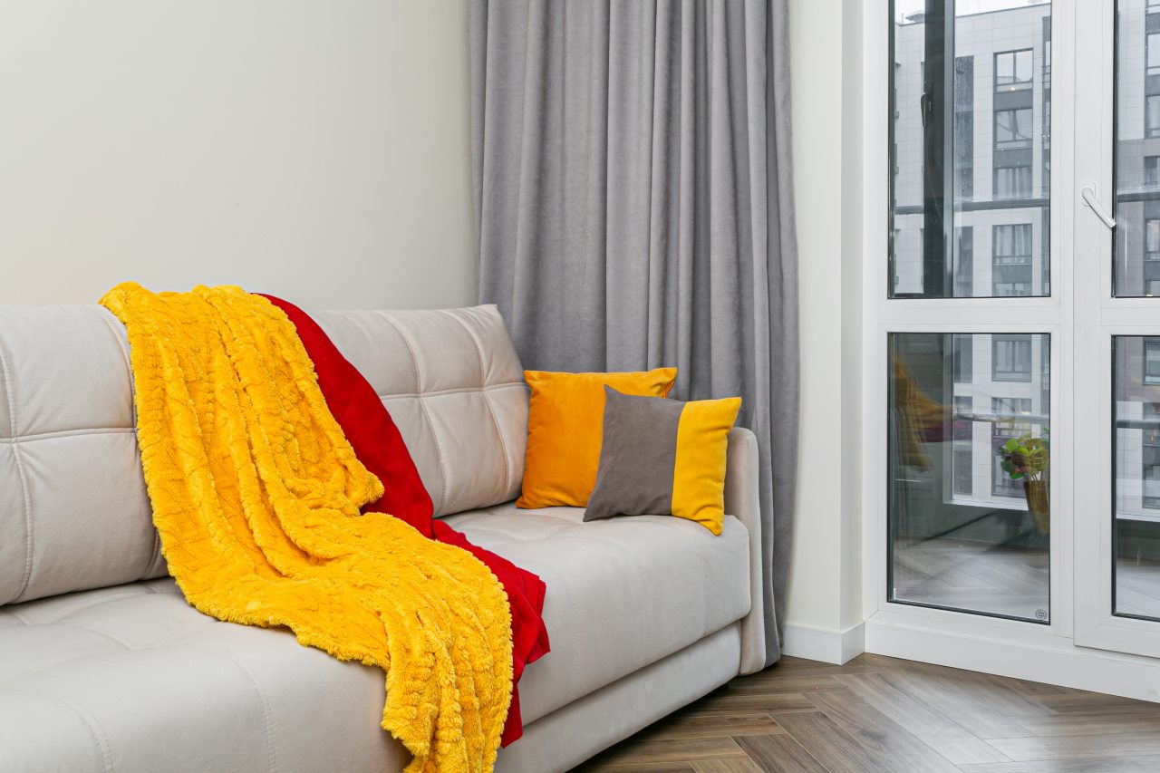 Гостиная с раскладным диваном