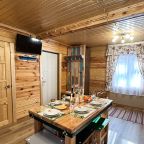 Семейный ужин на природе, ужин в горах Архыз, кухня-гостиная
