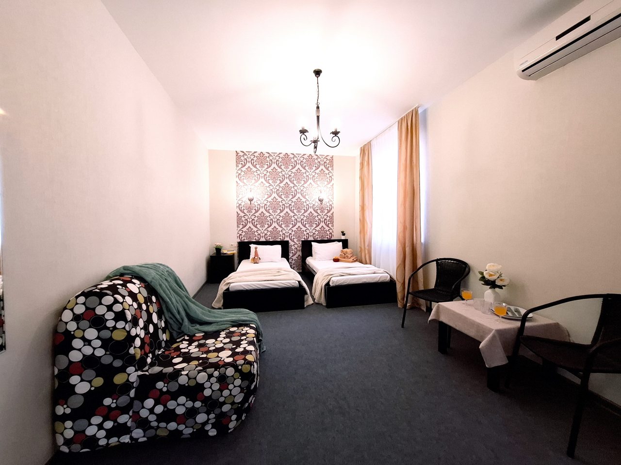 Трехместный (Трехместный с разными видами кроватей), Гостевой дом Эверест