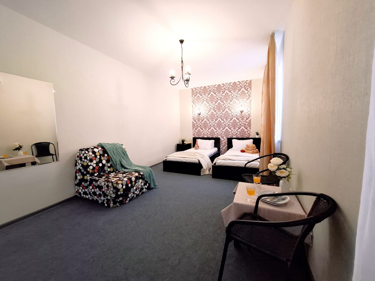 Трехместный (Трехместный с разными видами кроватей), Гостевой дом Эверест