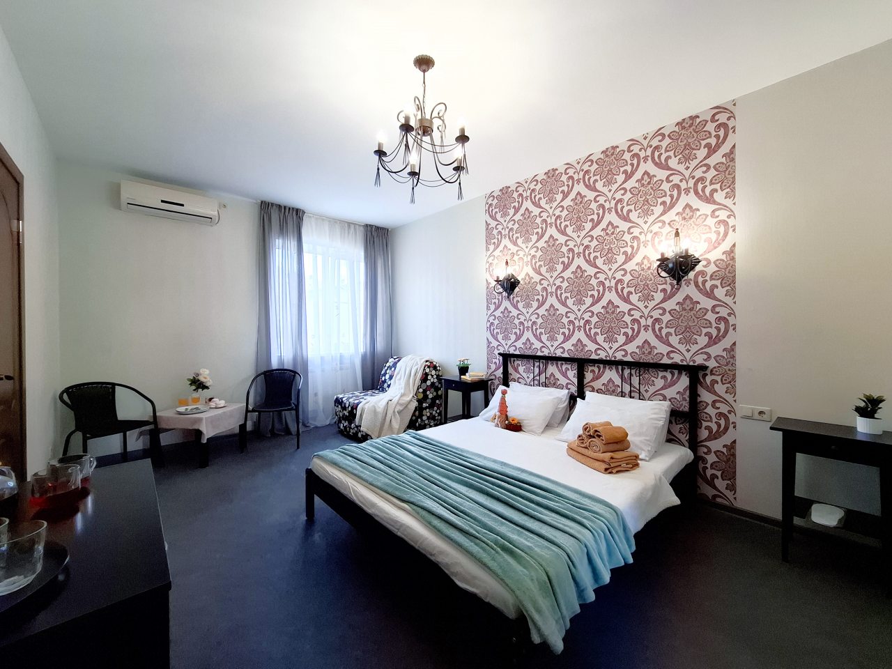 Трехместный (Трехместный с разными видами кроватей), Гостевой дом Эверест