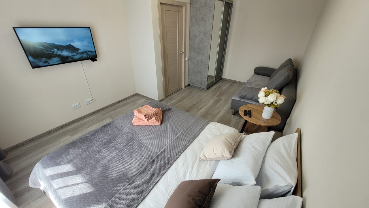 Возможность самостоятельного приготовления пищи, Апартаменты Сибирь House возле Ледового дворца