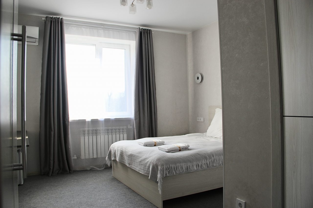 Двухместный (Стандарт с одной двуспальной кроватью), Отель Графит