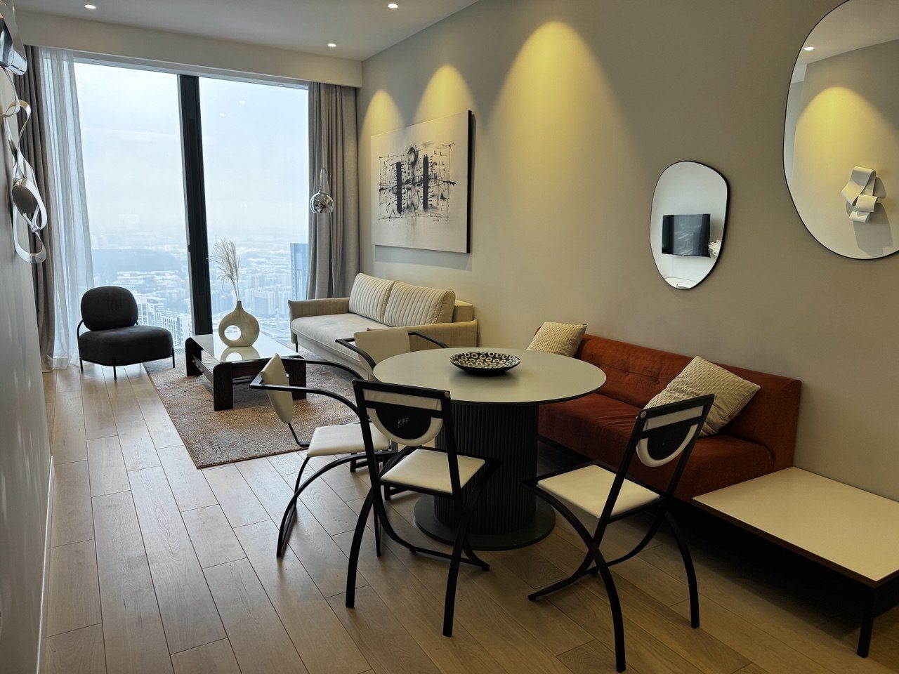 Апартаменты (С видом на город), Апартаменты Сити 49 этаж