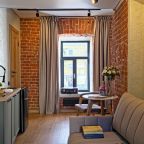 Люкс (Двухкомнатный люкс Apt# 208), Бутик-Отель Дом с гаргульями