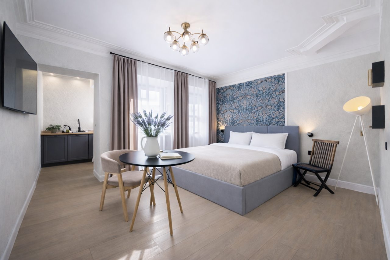 Двухместный (Апартаменты делюкс Apt# 102), Бутик-Отель Дом с гаргульями