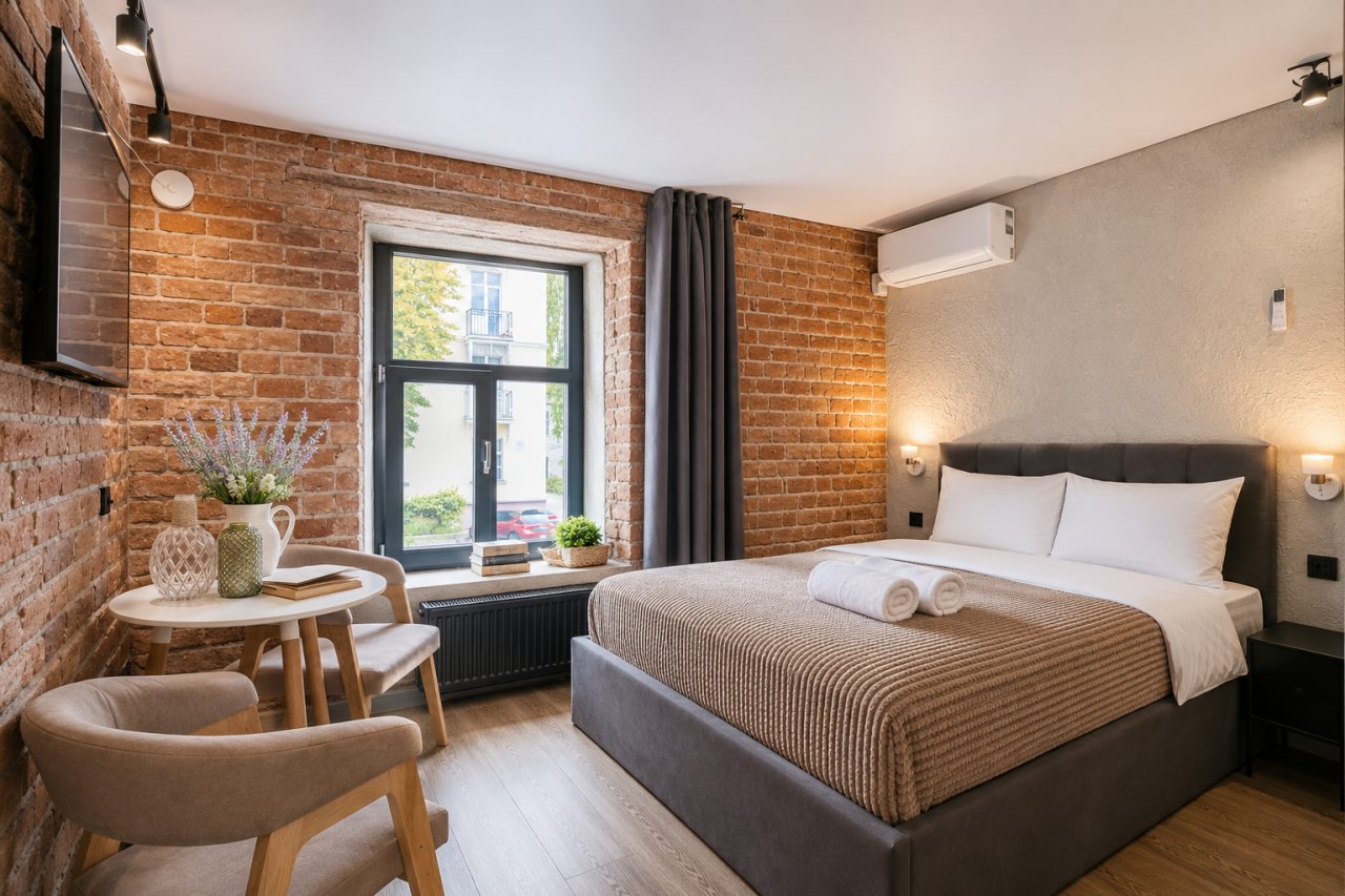 Люкс (Апартаменты люкс Apt# 207), Бутик-Отель Дом с гаргульями