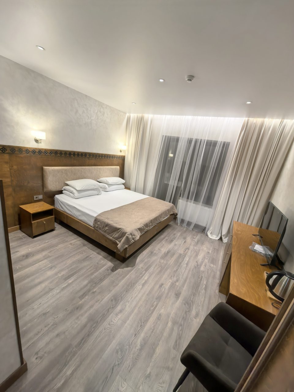 Двухместный (Стандарт с балконом и 1 или 2 кроватями), Гостевой дом Четыре сезона