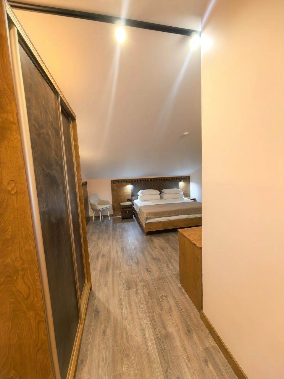 Двухместный (Стандарт без балкона и 1 кроватью), Гостевой дом Четыре сезона