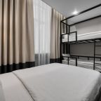 Трёхместный и более (Семейный с двухъярусной кроватью), Гостиница Максим Белая Башня