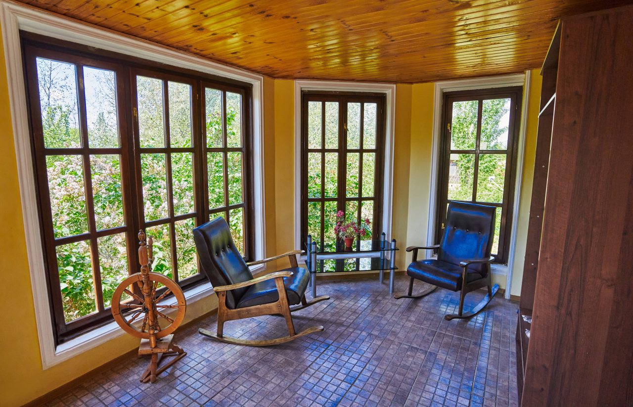 Четырехместный (Коттедж Русская Охота с сауной и бильярдной), База отдыха На Калиновке