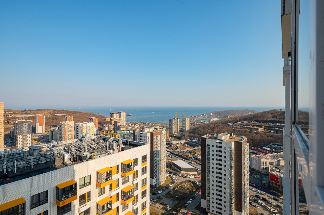 Апартаменты (С шикарным видом на море в самом современном районе города Патрокле), Апартаменты с видом на море во Владивостоке