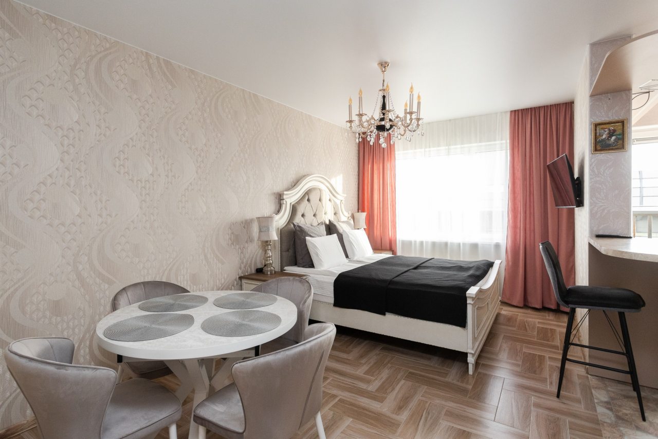 Апартаменты (Crown39 2к №19, 2 этаж из 8, 70 м2), Апартаменты Crown39 - Рыбная деревня