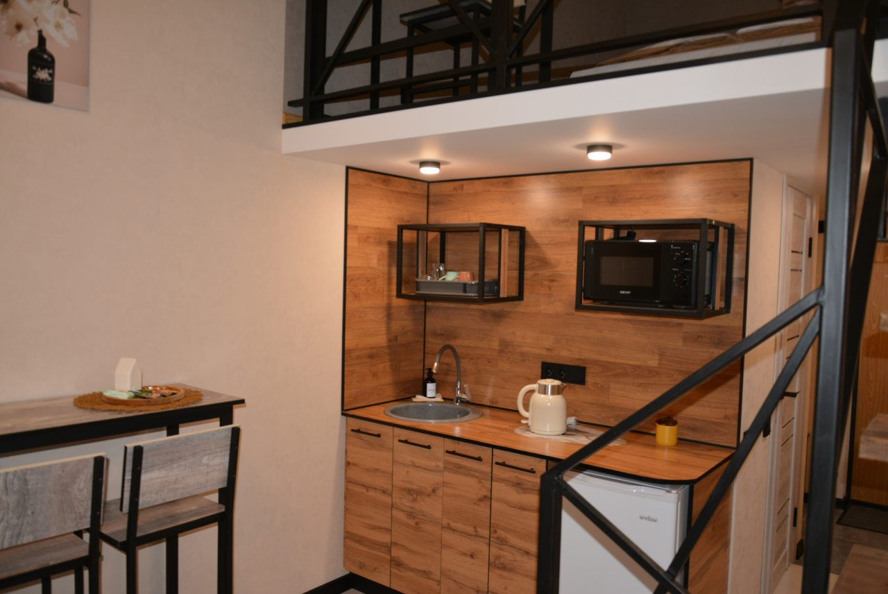 Апартаменты (Светлая студия Лофт), Апартаменты Добрый дом