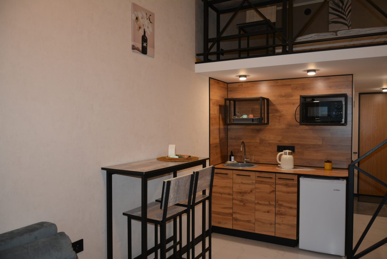 Апартаменты (Светлая студия Лофт), Апартаменты Добрый дом