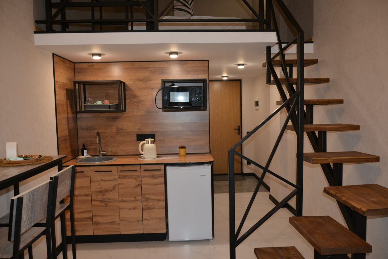 Апартаменты (Светлая студия Лофт), Апартаменты Добрый дом