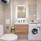 Двухместный (Квартира студия "Латте" с удаленным заселением), Апартаменты Добрый Хост- ЖК Облака Центральный район