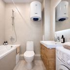 Двухместный (Квартира студия "Латте" с удаленным заселением), Апартаменты Добрый Хост- ЖК Облака Центральный район