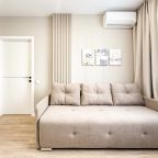 Апартаменты (Квартира "Капучино" на 4 гостей, удаленное заселение), Апартаменты Добрый Хост- ЖК Облака Центральный район