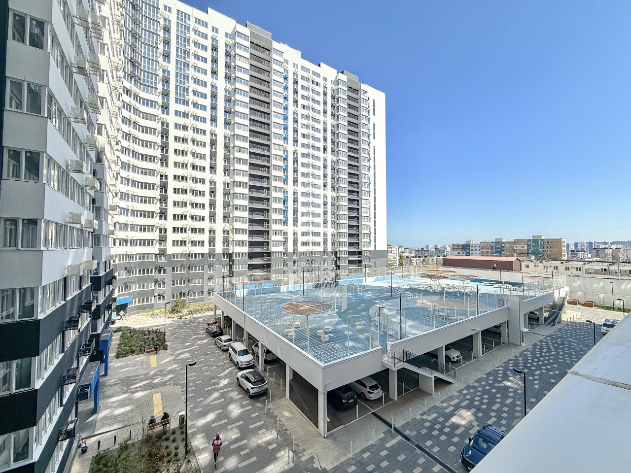 Апартаменты (Квартира на 4 гостей Эспрессо с удаленным заселением), Апартаменты Добрый Хост- ЖК Облака Центральный район