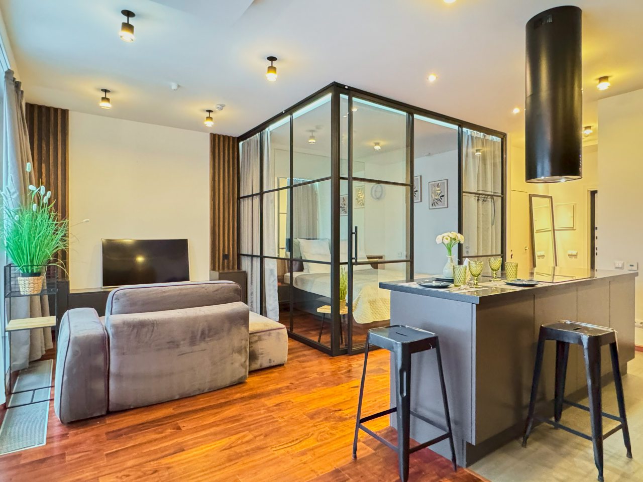 Люкс (Ультрасовременные ТЦ Авиапарк метро ЦСКА), Апартаменты Arenda.tut