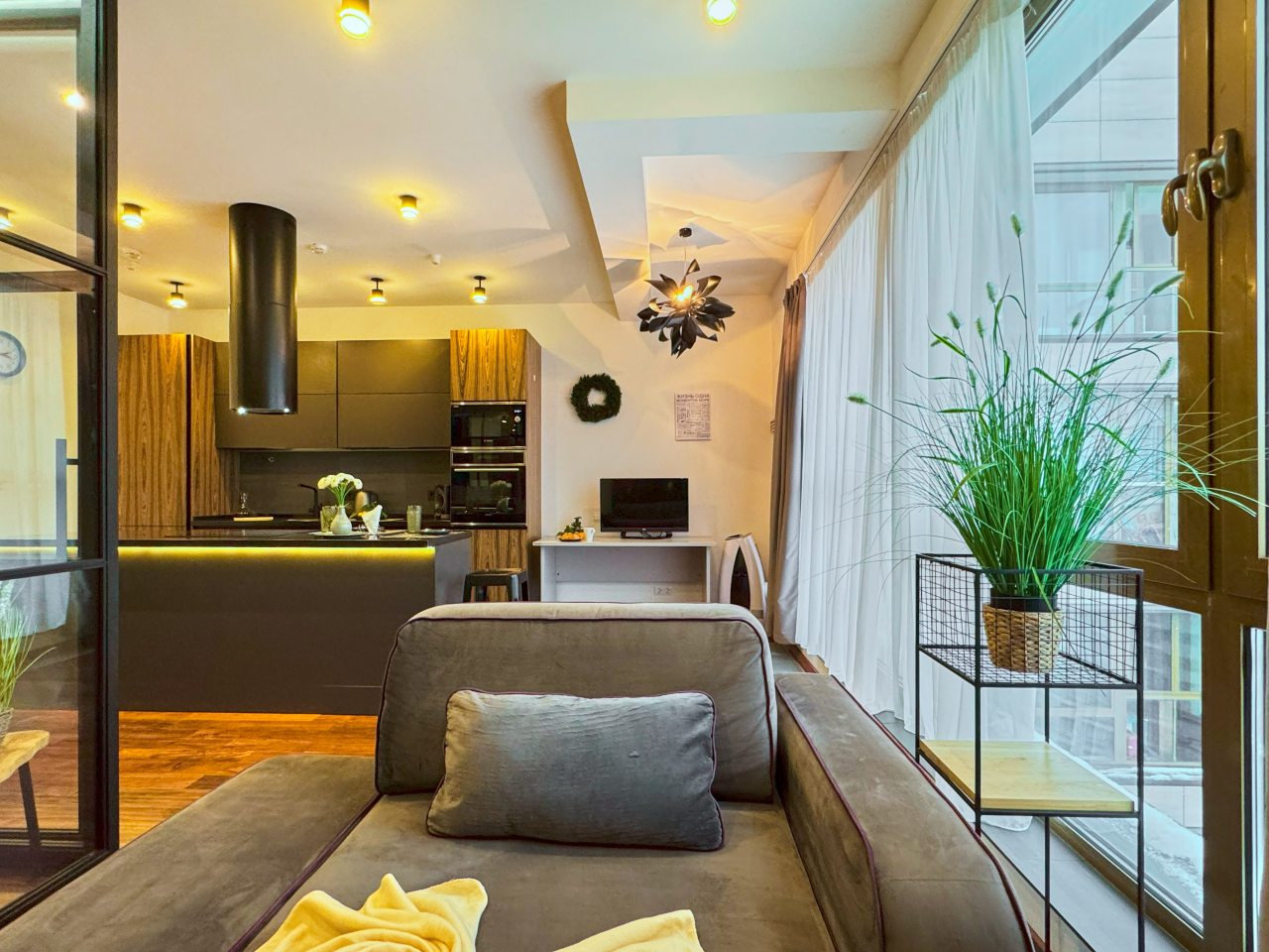 Люкс (Ультрасовременные ТЦ Авиапарк метро ЦСКА), Апартаменты Arenda.tut