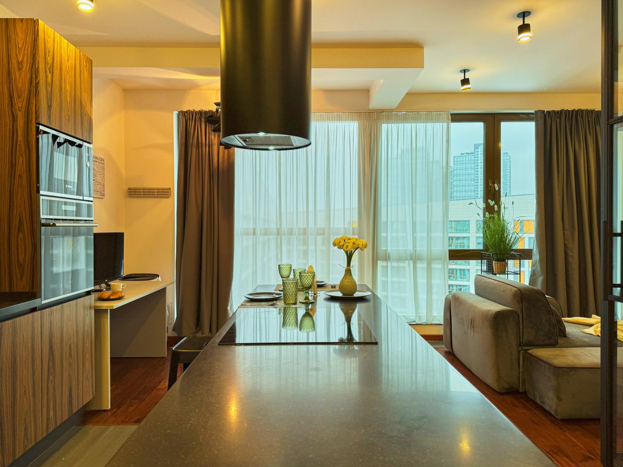 Люкс (Ультрасовременные ТЦ Авиапарк метро ЦСКА), Апартаменты Arenda.tut