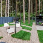 Вид на сад, Гостевой дом Просека