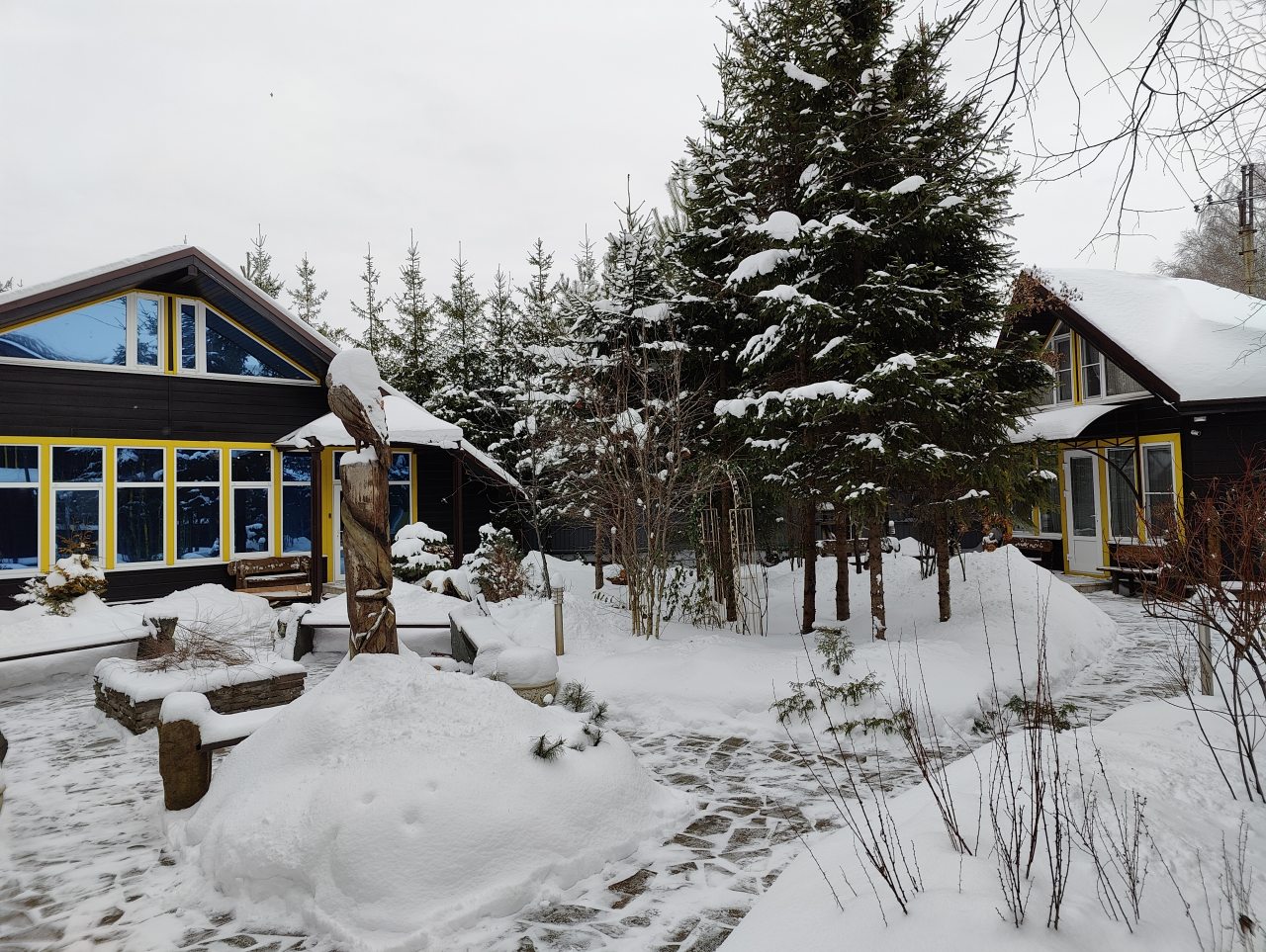 Коттедж (Уютный дом ВеЖа-75 кв.м на 4 гостей), Коттедж Залесская дача