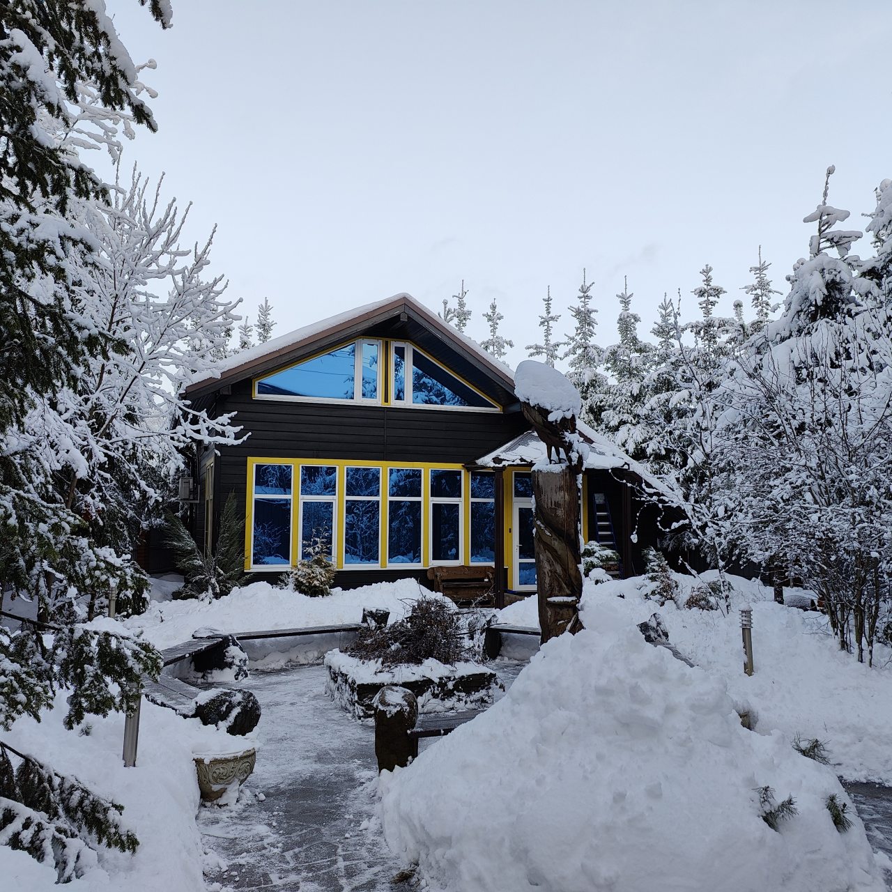 Коттедж (Уютный дом ВеЖа-75 кв.м на 4 гостей), Коттедж Залесская дача